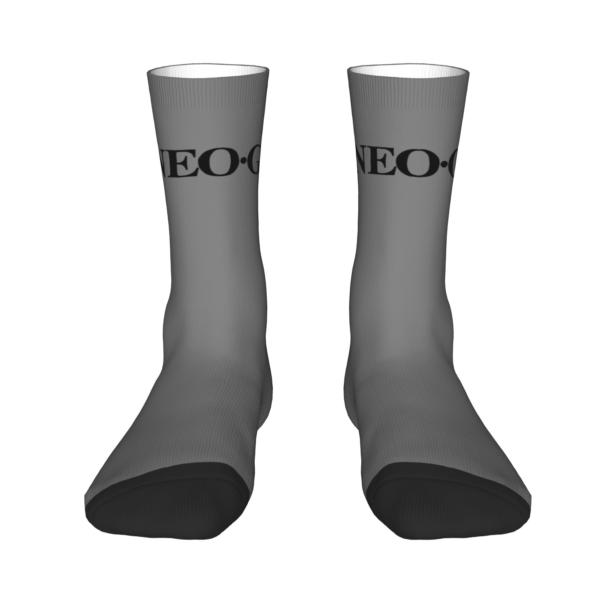 Men'S Fashion Logo - Custom Fashion Neo Geo Logo Socks