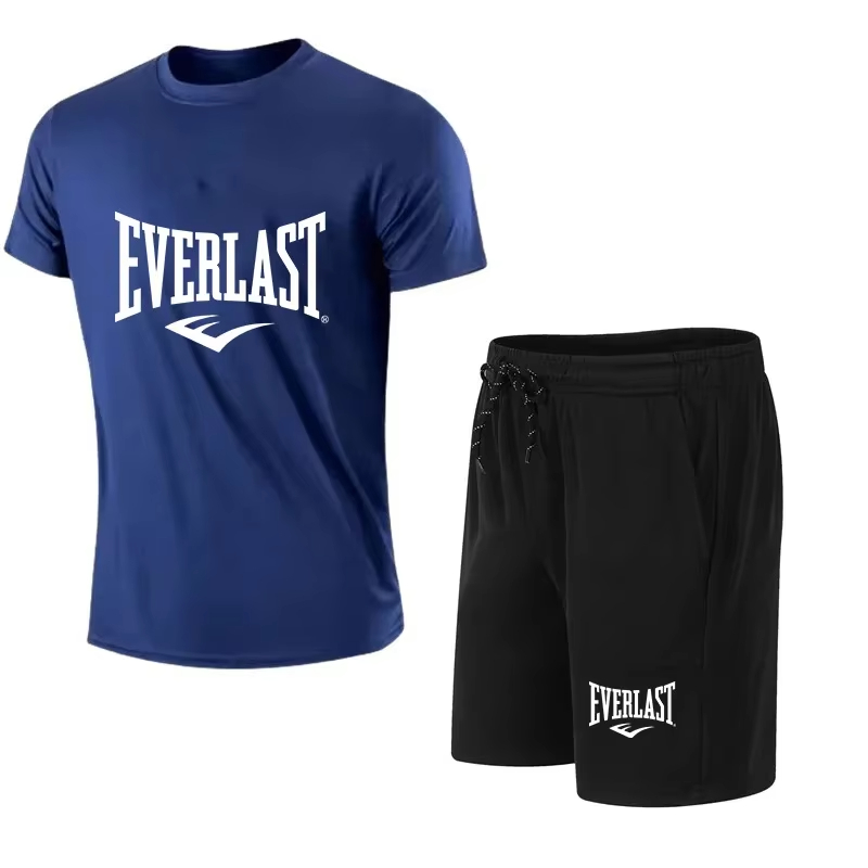 Men Fashion Upper - EVERLAST Men's T-shirt + Shorts 2pcs