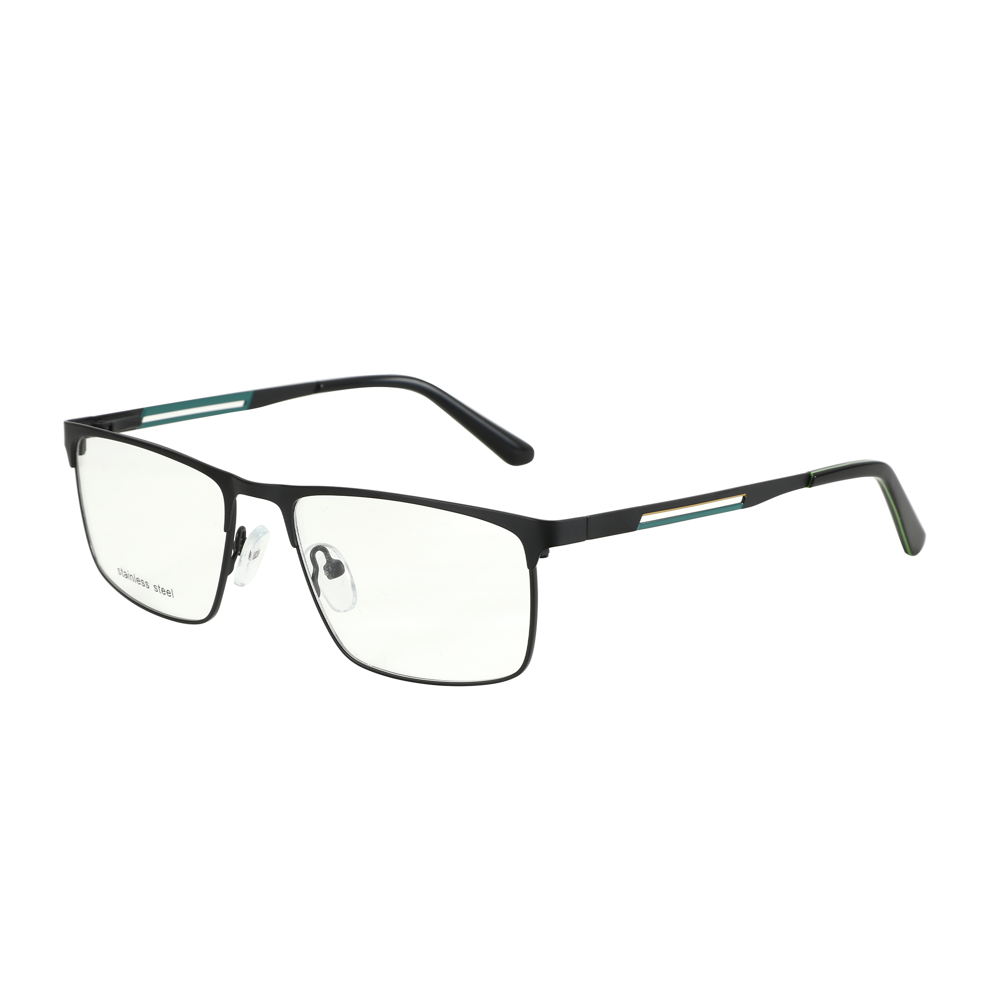Men'S Fashion Non Prescription Glasses - ZENOTTIC Men Half-frame Optical Glasses Frame