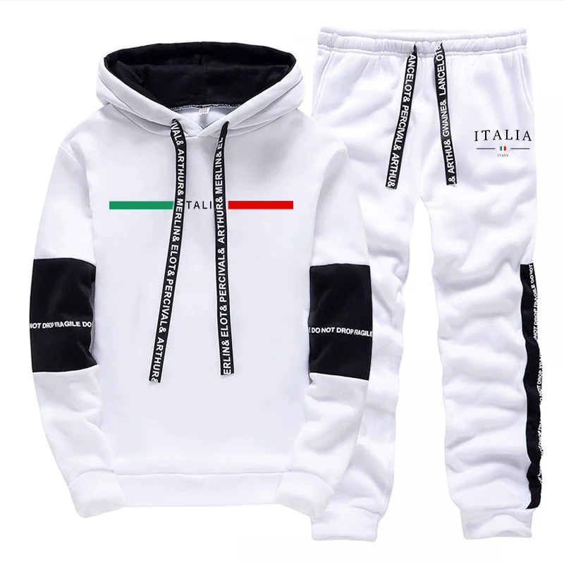Men'S Fashion Hoodies - Fashion Mens Tracksuit Print Casual Sweatshirts