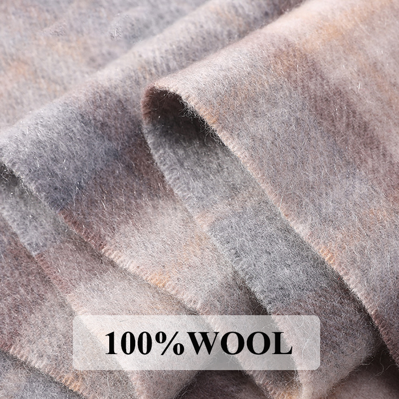 Mens Fashion Winter 2025 - 2025 Highly Selected 100% Wool Red