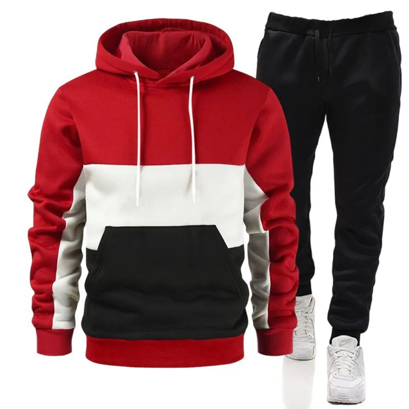 Men'S Fashion Hoodies - Men's2 pcsBrand Autumn and Winter Hoodie