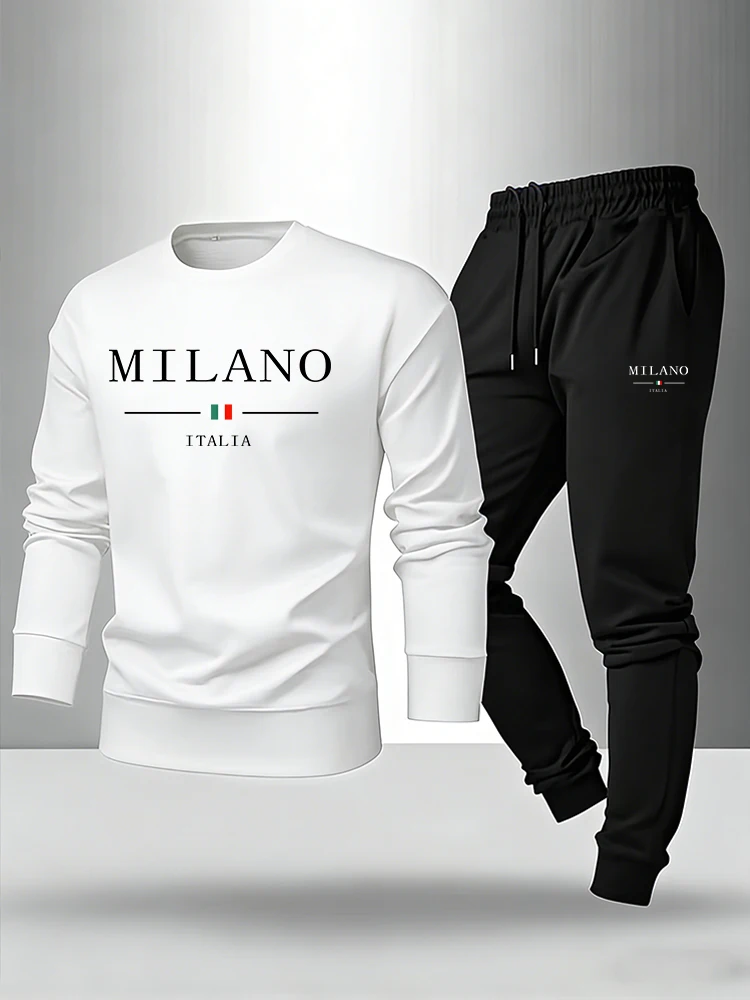 Men's Set Longsleeve T-shirt & - Men'S Fashion Hoodies recensione e prezzo