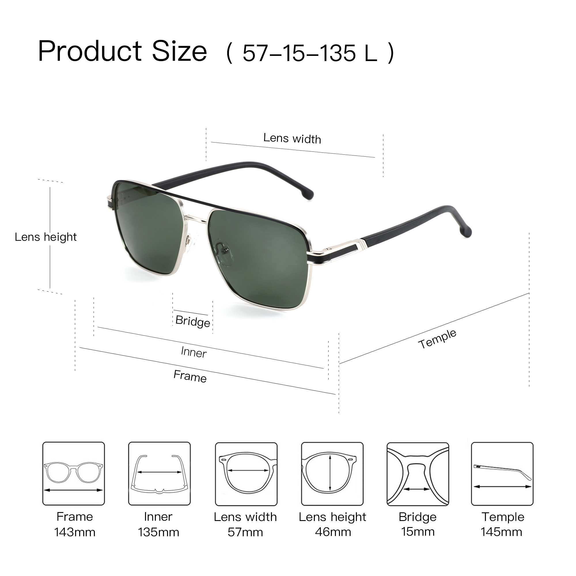 ZENOTTIC Classic Aviator Presc - Mens Fashion Reading Glasses recensione e prezzo