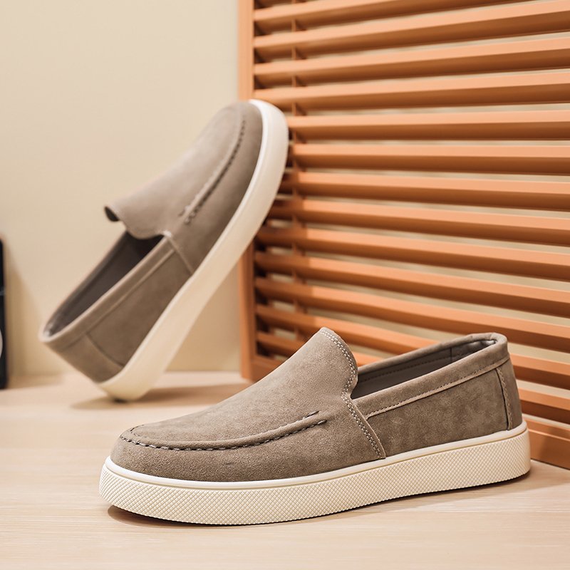 Men's Casual Shoes Suede Leath - Men'S Fashion Loafers Shoes recensione e prezzo