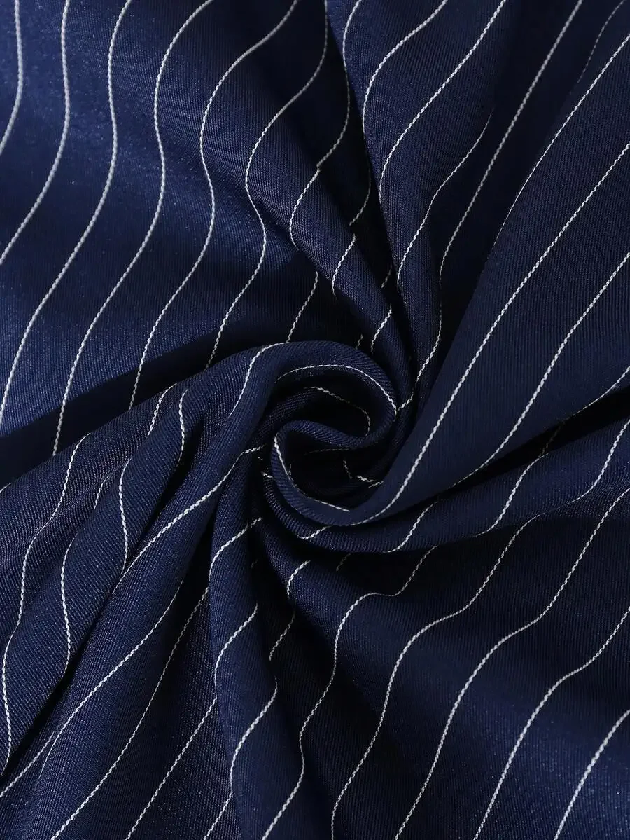 Blue Striped Sleeveless A-Line - Mens Fashion Top recensione e prezzo