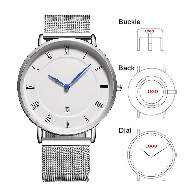 B-8210N Stainless Steel Mesh S - Men'S Fashion Logo recensione e prezzo