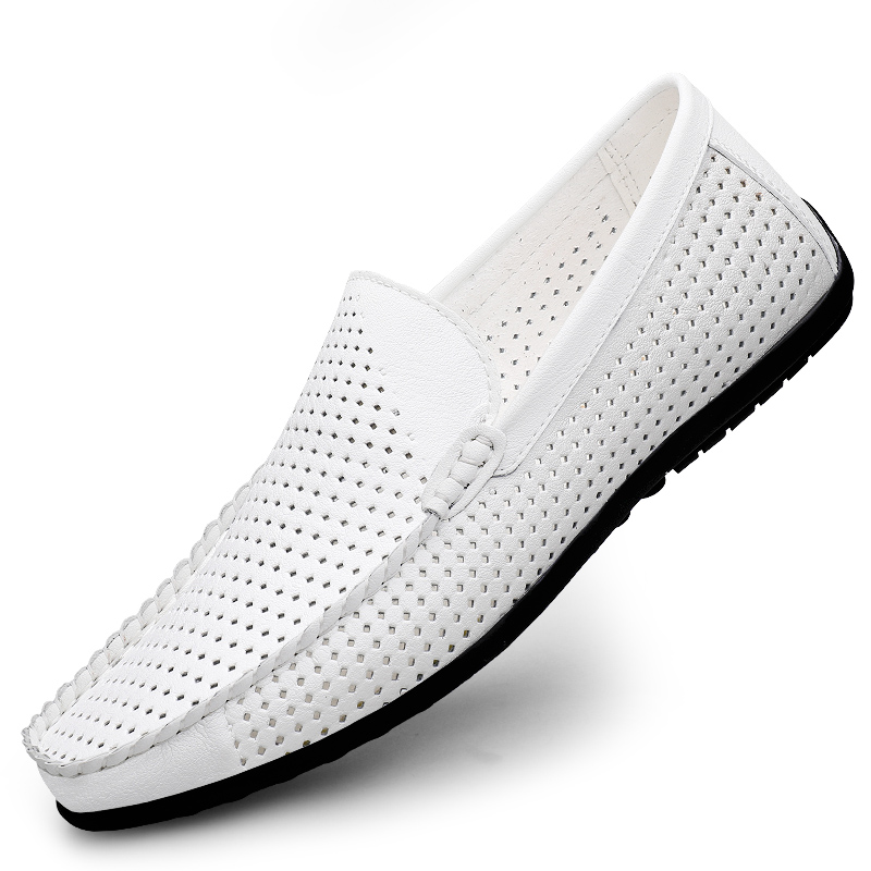 Men's Slip-On Perforated Drivi - Men'S Fashion Loafers Shoes recensione e prezzo