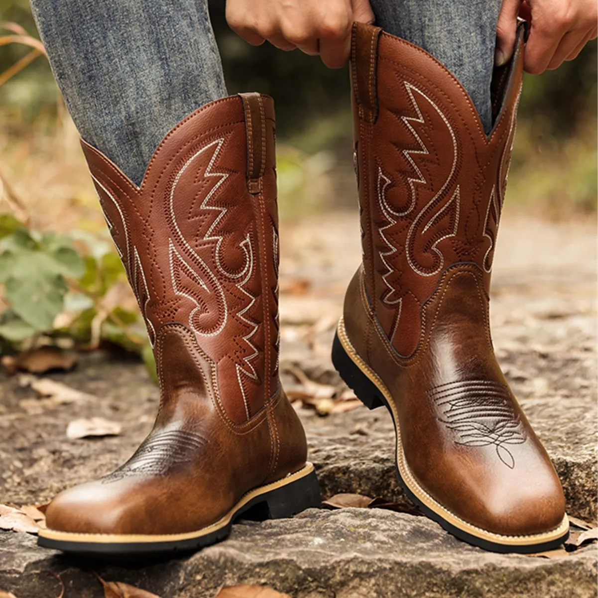 Men's Mid-calf Boots Fashion H - Mens Fashion Winter 2025 recensione e prezzo