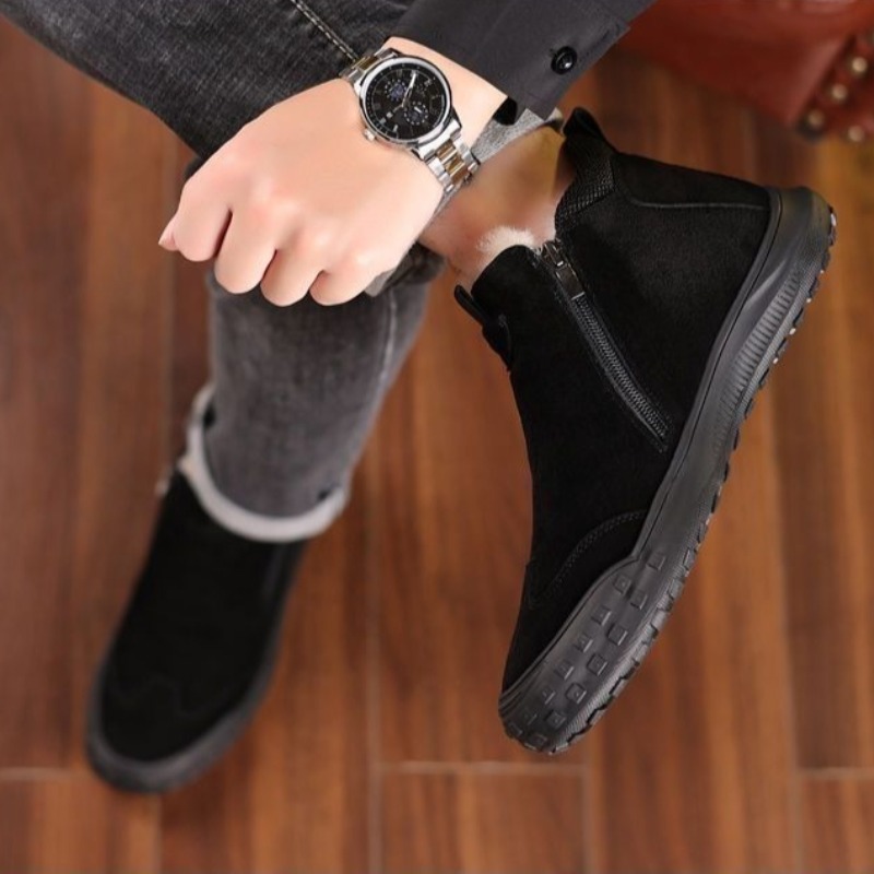 Winter Men's Shoes Plush Warm  - Men'S Fashion Loafers Shoes recensione e prezzo