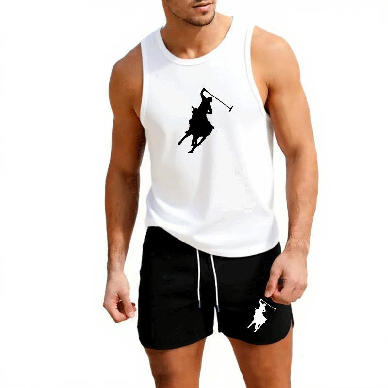 European Men Summer Vest and S - Mens Fashion Casual recensione e prezzo