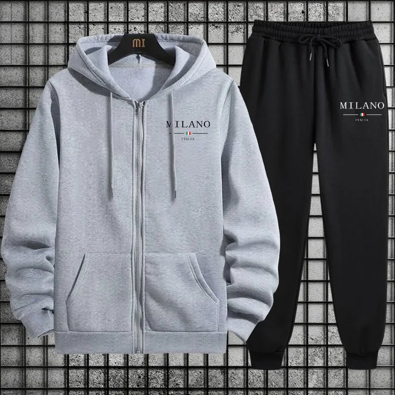 Spring 2026 Men's Tracksuit Ca - Men'S Fashion Hoodies recensione e prezzo