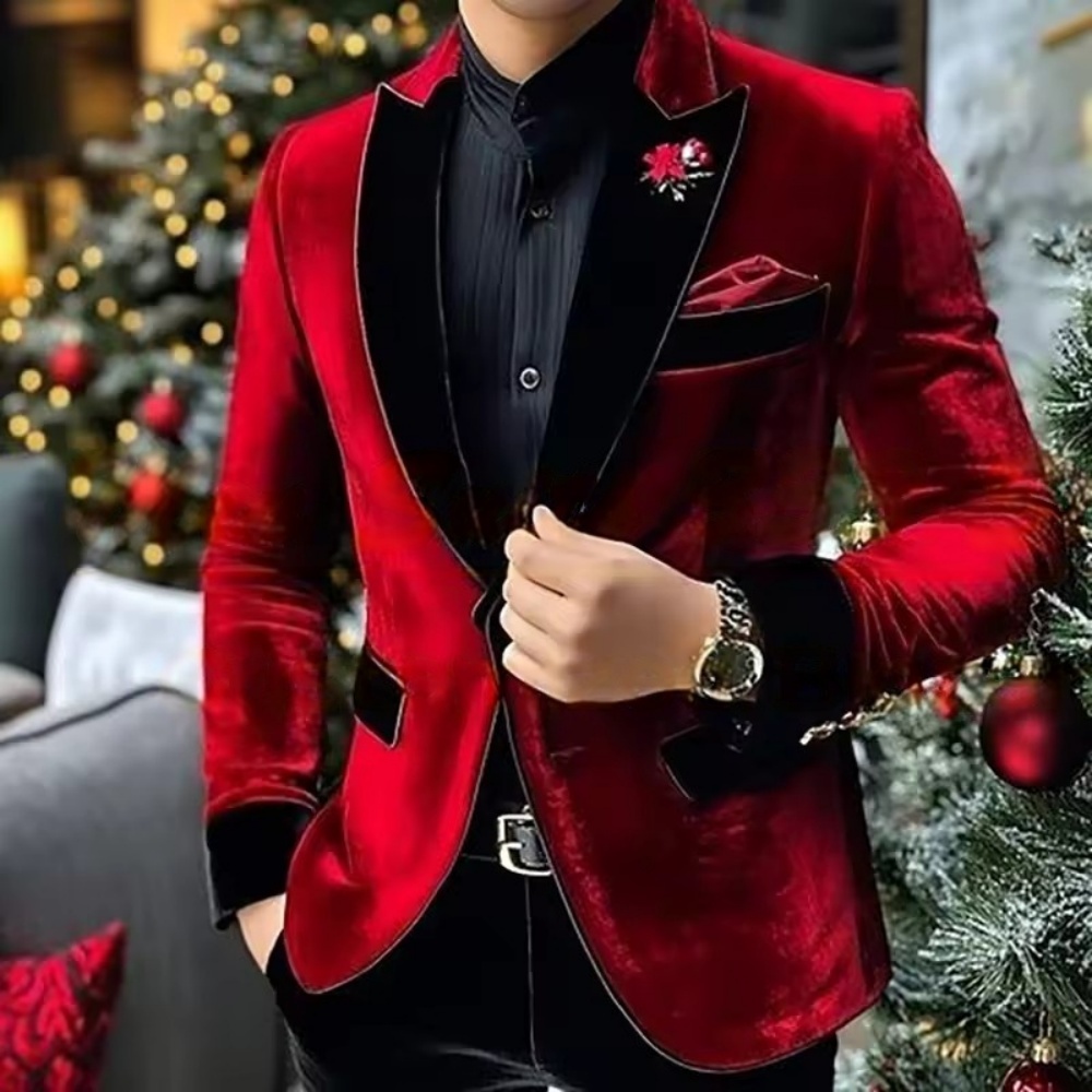 Formal Velvet Men Suits Fashio - Men'S Fashion Outfits 2026 recensione e prezzo