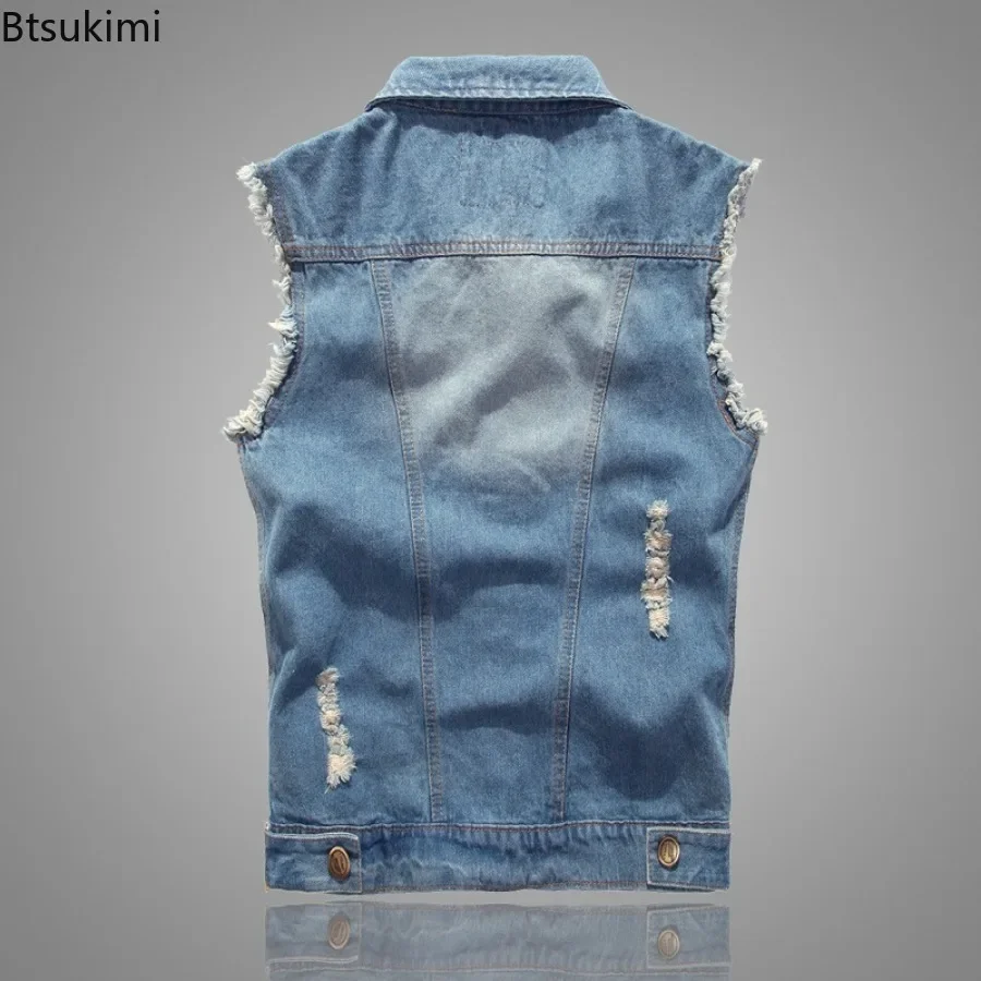 Fashion New Denim Sleeveless J - Men'S Fashion Vest With Jeans recensione e prezzo