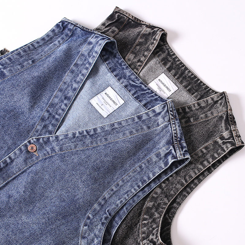 Men Japanese Streetwear Citybo - Men'S Fashion Vest With Jeans recensione e prezzo