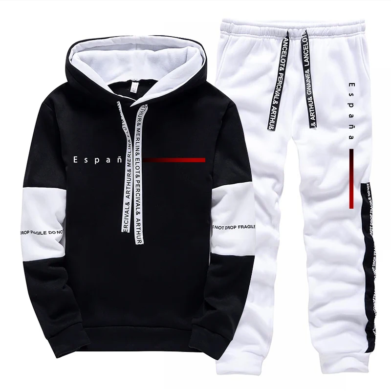 Spain Fashion Men's Set Hooded - Men'S Fashion Hoodies recensione e prezzo