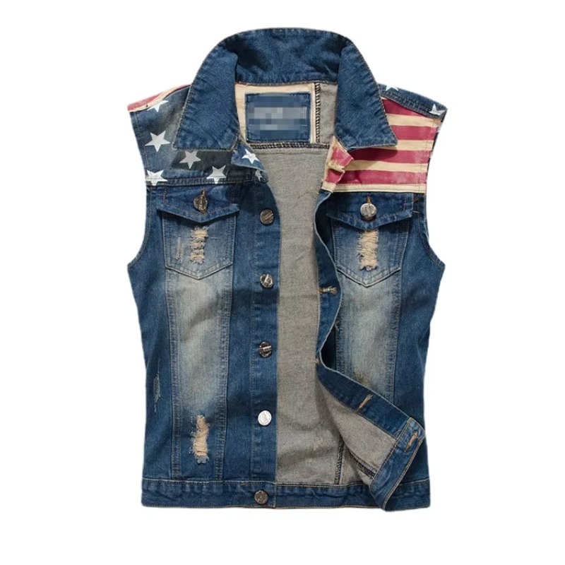 Men Slim Denim Vests Waistcoat - Men'S Fashion Vest With Jeans recensione e prezzo