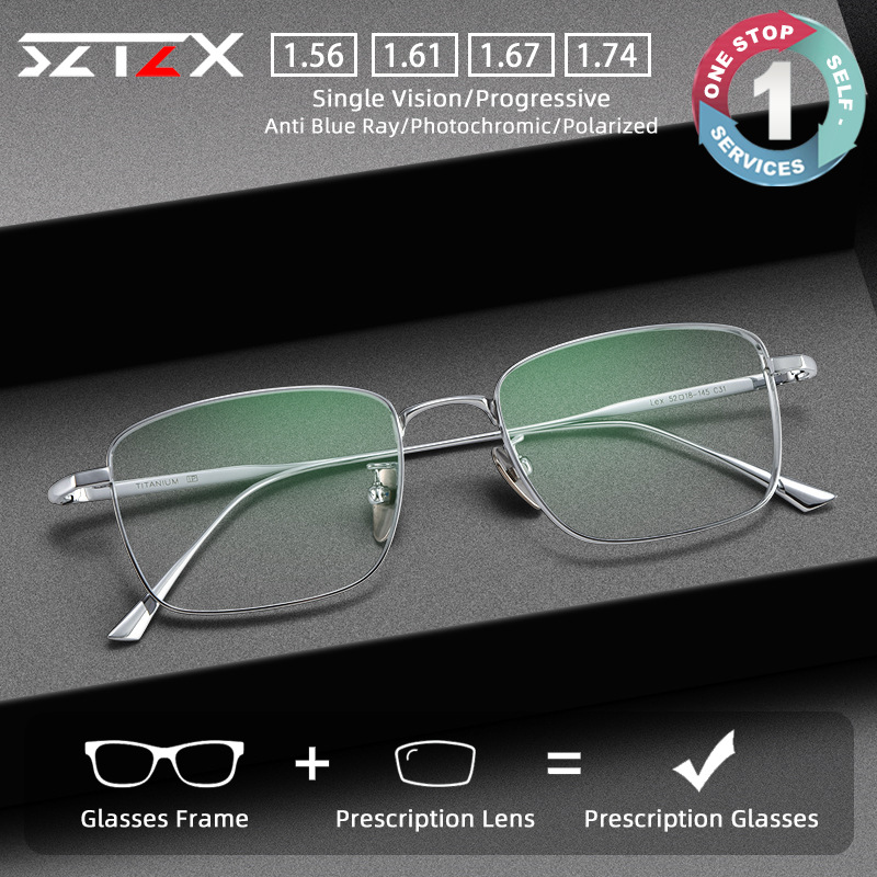 SZTZX Pure Titanium Wire Retro - Mens Fashion Reading Glasses recensione e prezzo