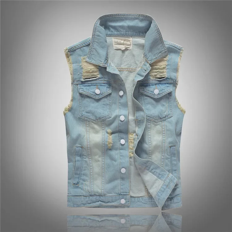 LIBIELIY Spring Autumn New Fas - Men'S Fashion Vest With Jeans recensione e prezzo