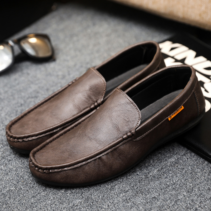Business Casual Leather Shoes  - Suede Loafers Men recensione e prezzo