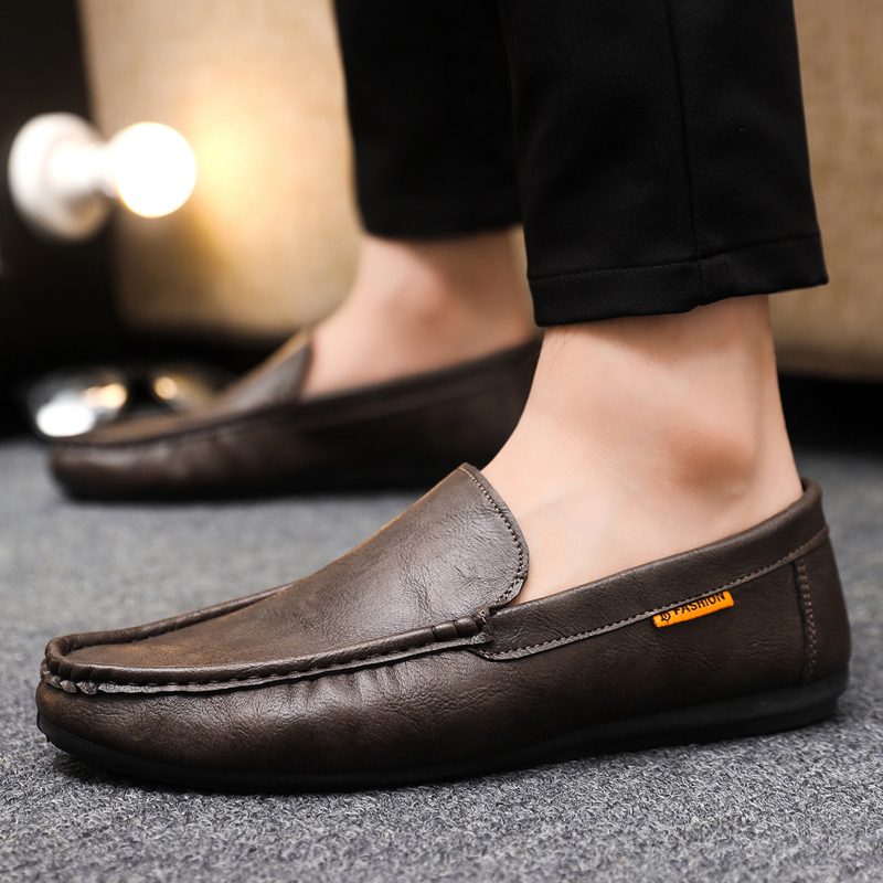 Business Casual Leather Shoes  - Suede Loafers Men recensione e prezzo