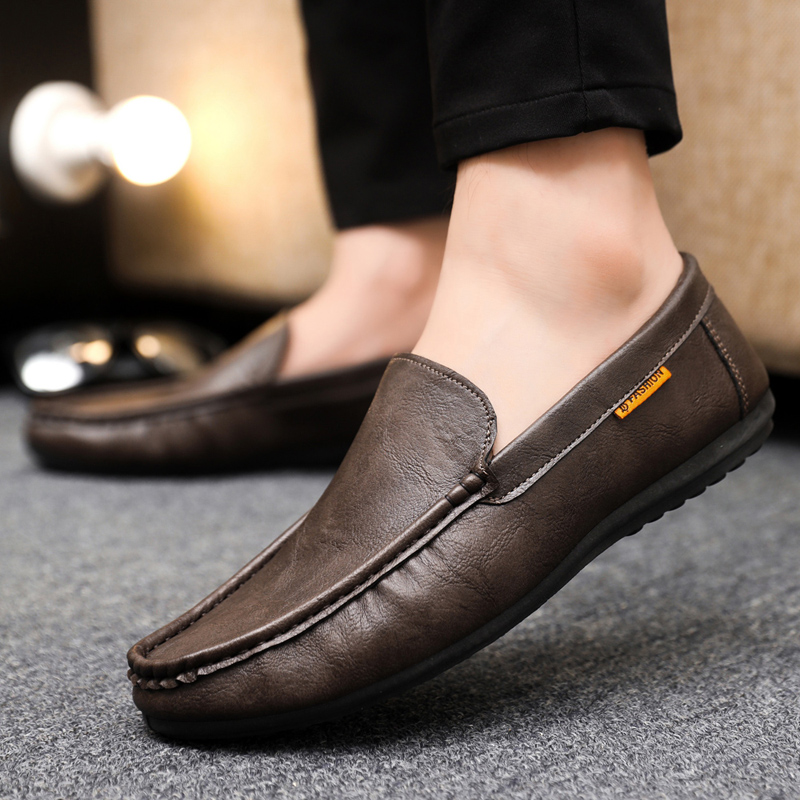 Business Casual Leather Shoes  - Suede Loafers Men recensione e prezzo