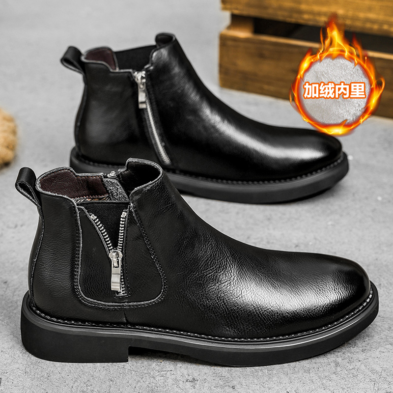 2025 Winter Genuine Leather Sh - Mens Fashion Winter 2025 recensione e prezzo