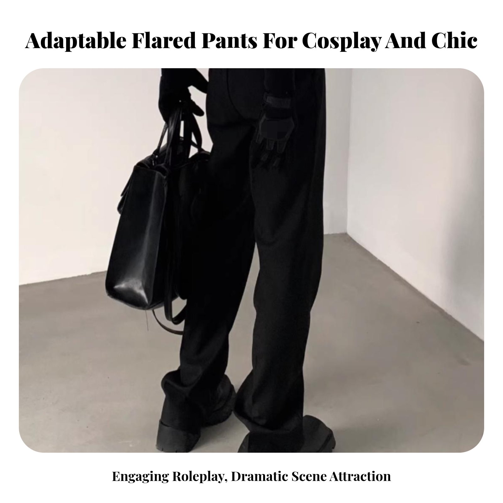 Split-Split-Leg Flaredd Trouse - Fashion Men Vogue recensione e prezzo