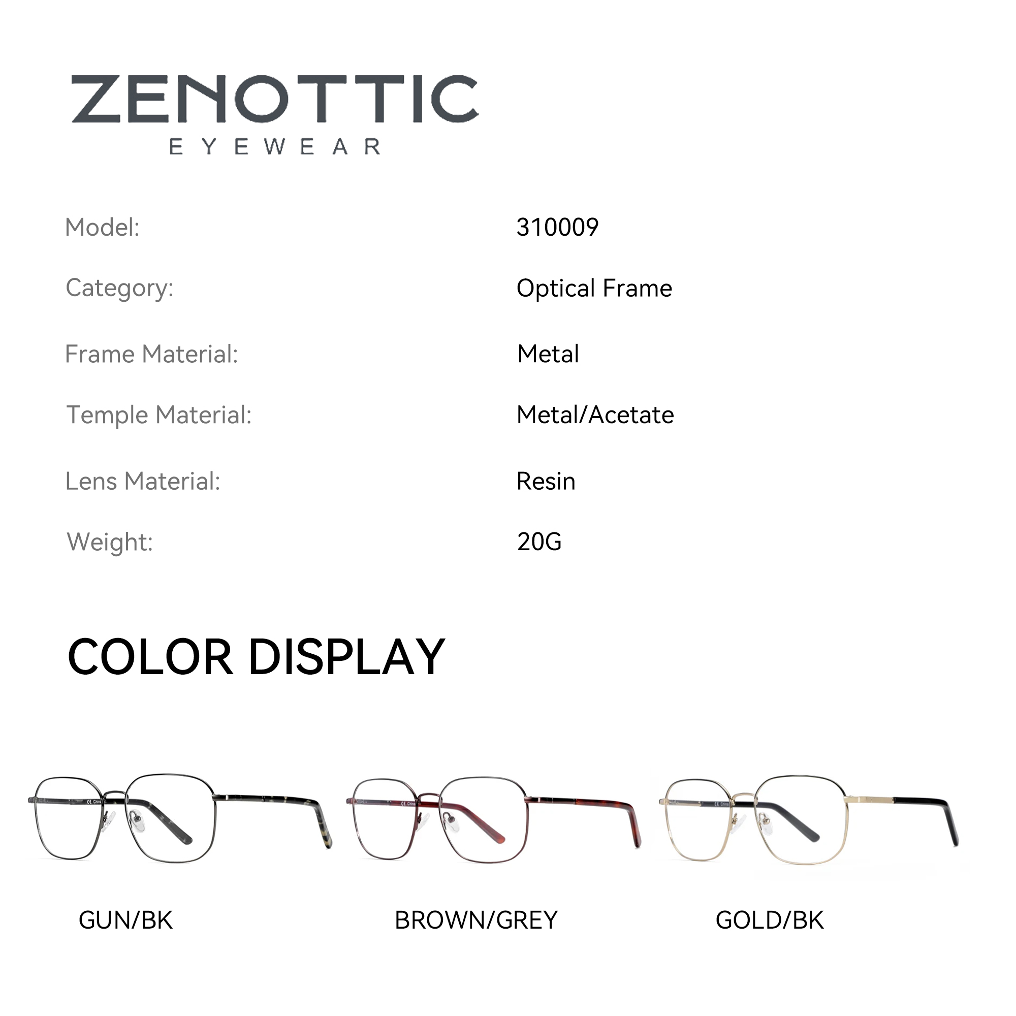 ZENOTTIC Square Progressive Pr - Mens Fashion Reading Glasses recensione e prezzo