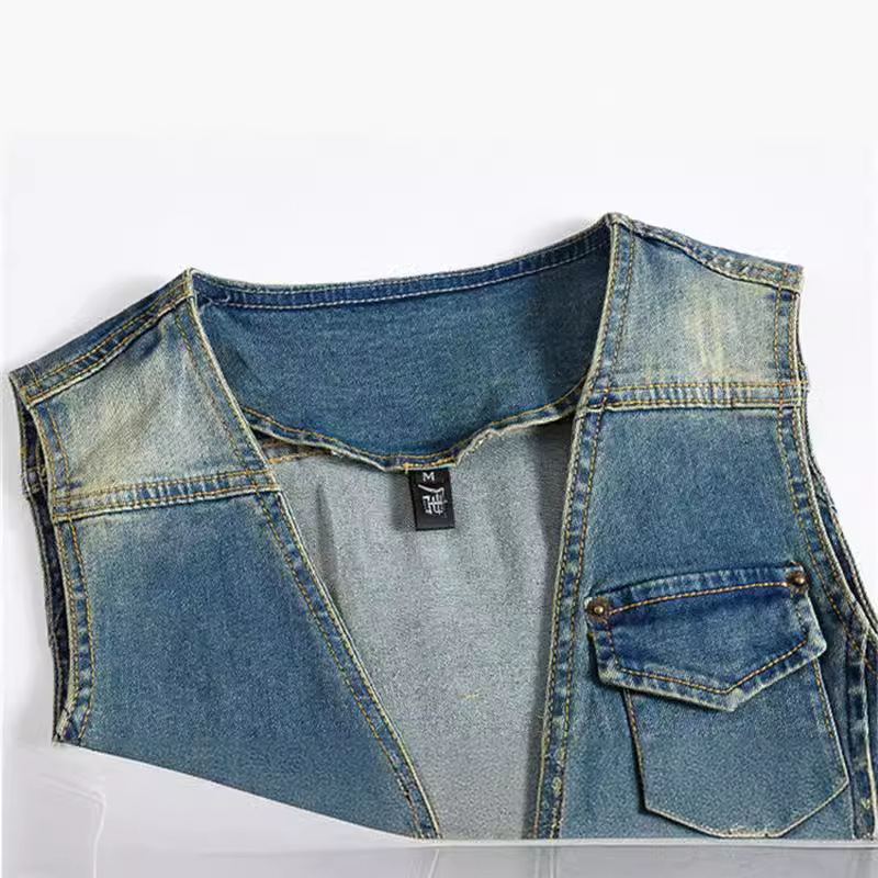 Spring Autumn New Fashion Men' - Men'S Fashion Vest With Jeans recensione e prezzo