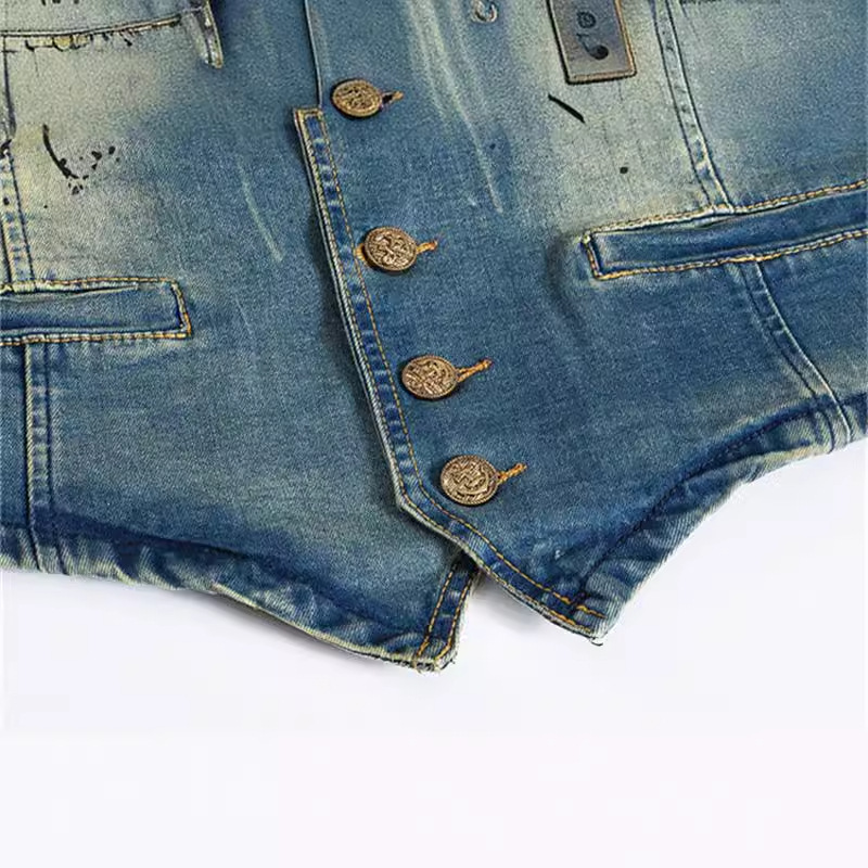 Spring Autumn New Fashion Men' - Men'S Fashion Vest With Jeans recensione e prezzo
