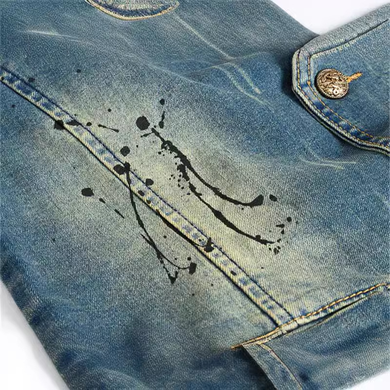 Spring Autumn New Fashion Men' - Men'S Fashion Vest With Jeans recensione e prezzo