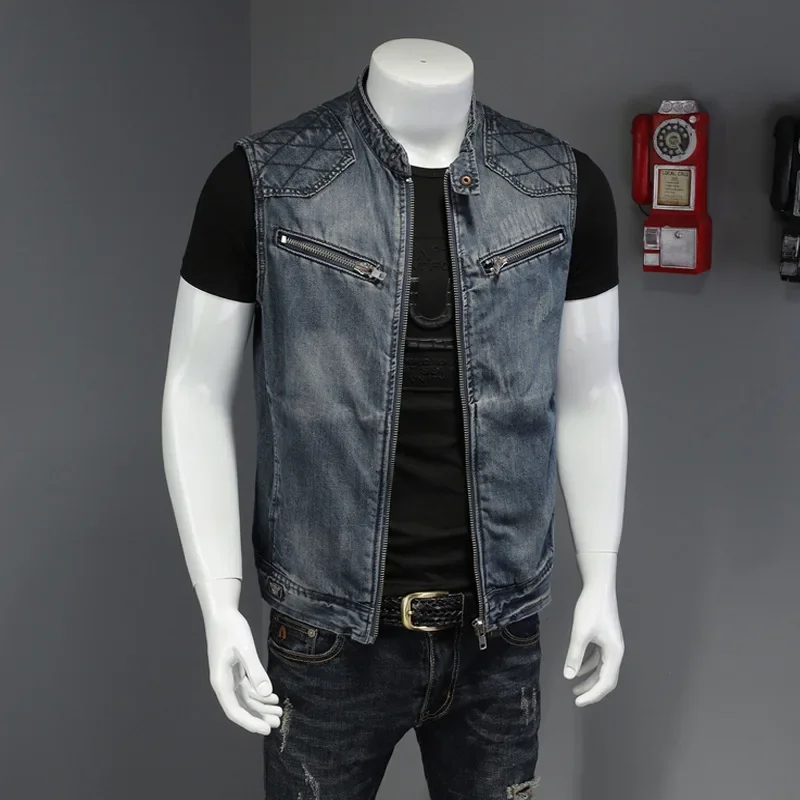 Pop Spring Autumn New Fashion  - Men'S Fashion Vest With Jeans recensione e prezzo