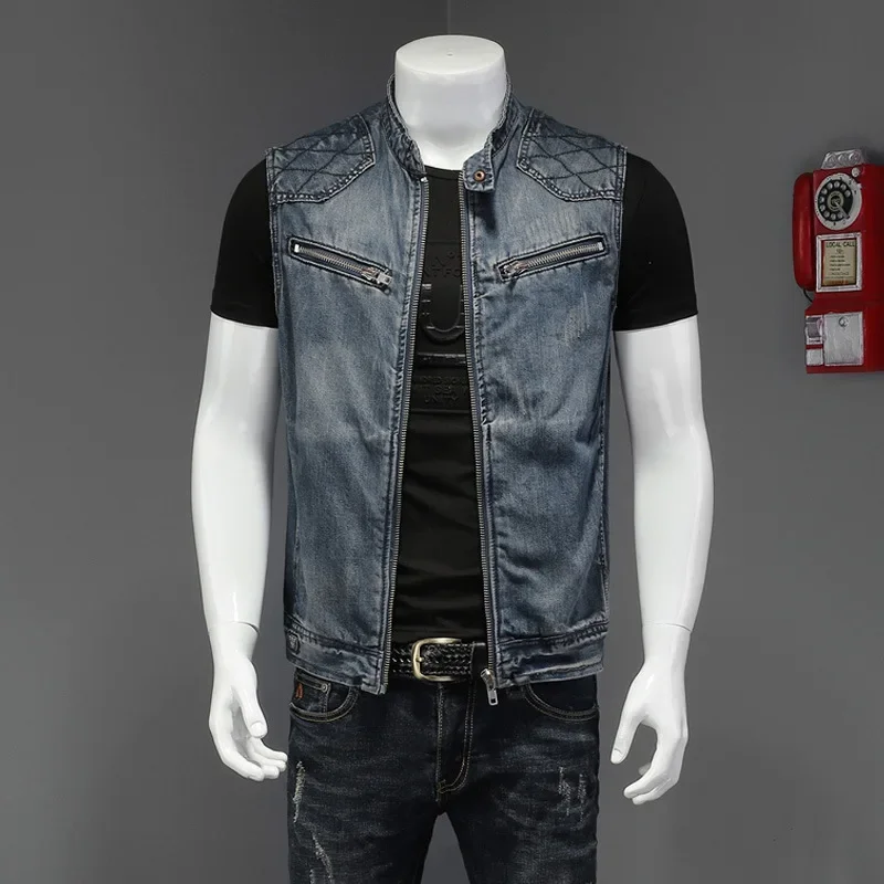Pop Spring Autumn New Fashion  - Men'S Fashion Vest With Jeans recensione e prezzo