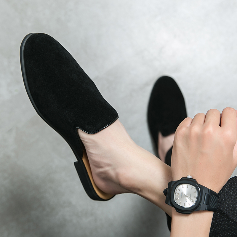 Fashion Men's Recoilless Half  - Suede Loafers Men recensione e prezzo