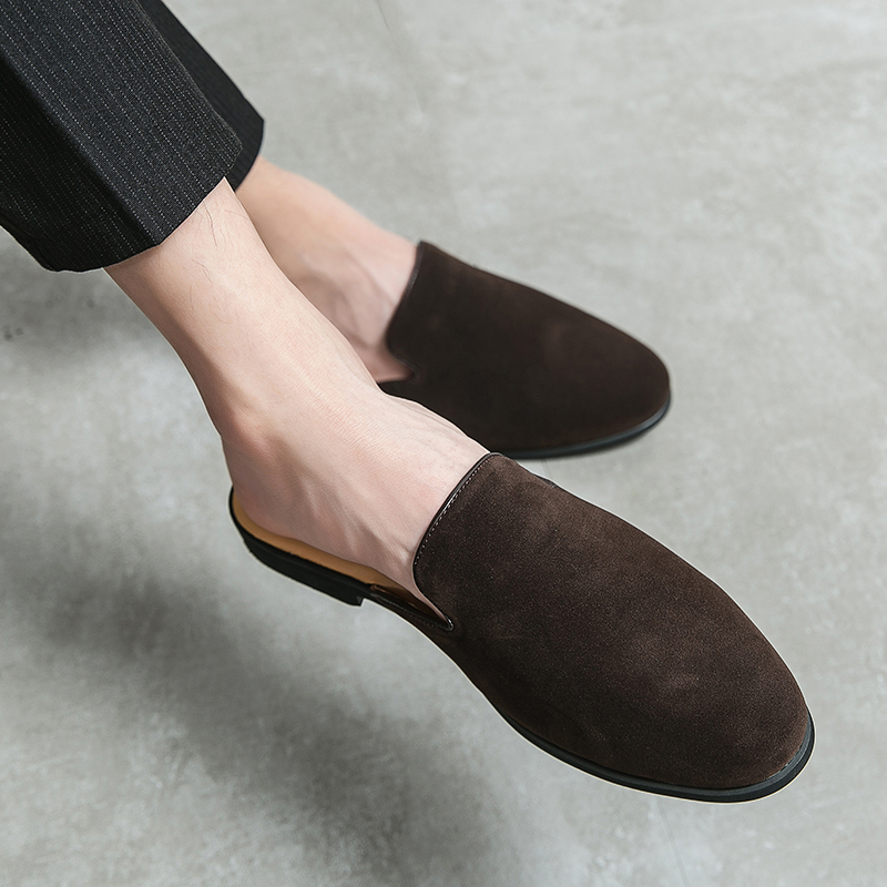 Fashion Men's Recoilless Half  - Suede Loafers Men recensione e prezzo