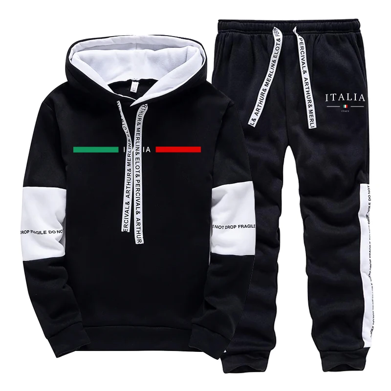 Fashion Mens Tracksuit Print C - Men'S Fashion Hoodies recensione e prezzo