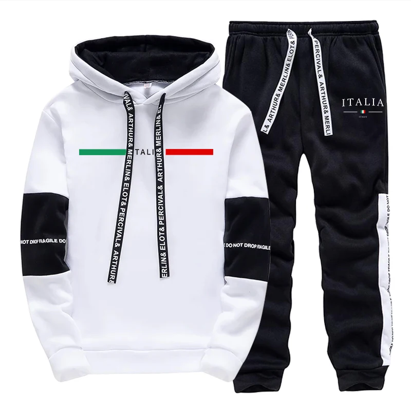 Fashion Mens Tracksuit Print C - Men'S Fashion Hoodies recensione e prezzo