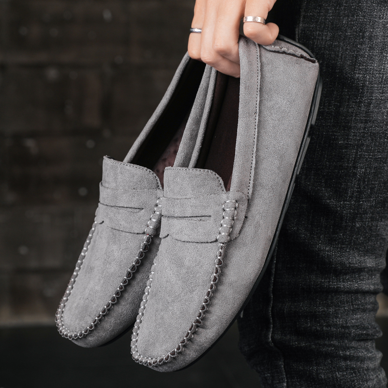 Men Suede Casual Leather Shoes - Men'S Fashion Loafers Shoes recensione e prezzo