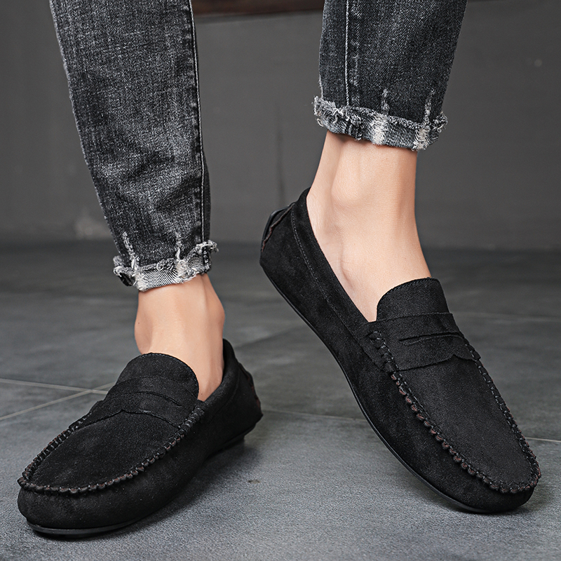 Men Suede Casual Leather Shoes - Men'S Fashion Loafers Shoes recensione e prezzo
