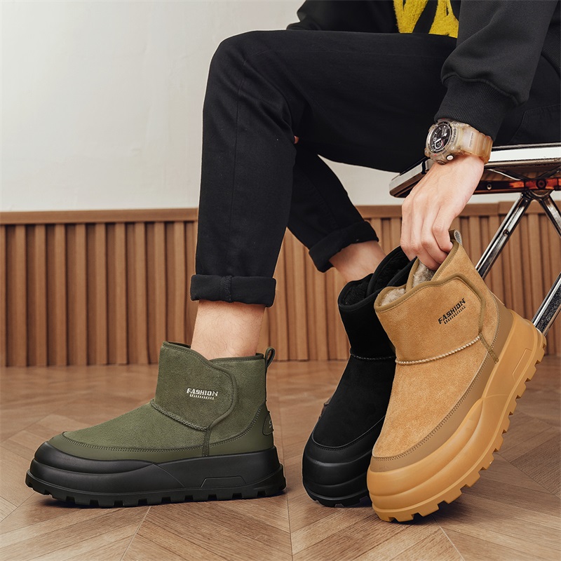 New Leather Men's Boots 2025 W - Mens Fashion Winter 2025 recensione e prezzo