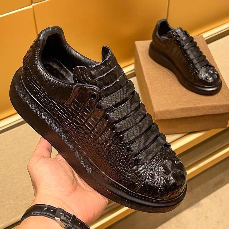 2025 summer crocodile print bl - Suede Loafers Men recensione e prezzo