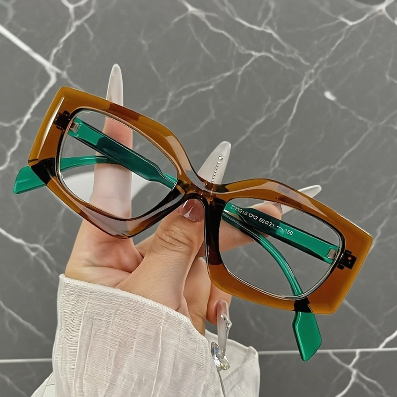 1 piece fashion square glasses - Men'S Fashion Non Prescription Glasses recensione e prezzo