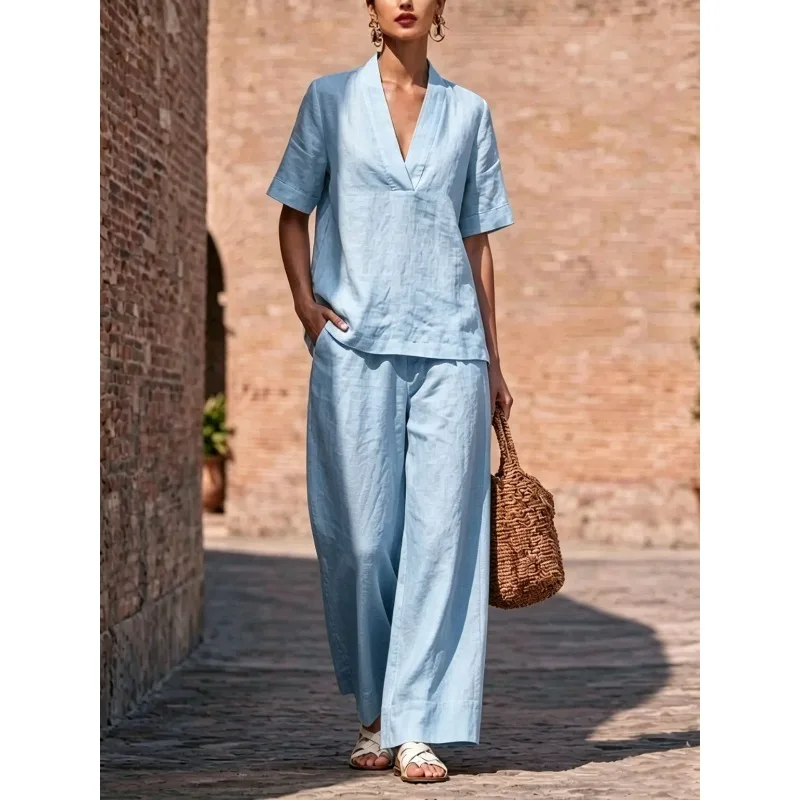 2026 V Neck Solid color Short  - Men'S Fashion Outfits 2026 recensione e prezzo