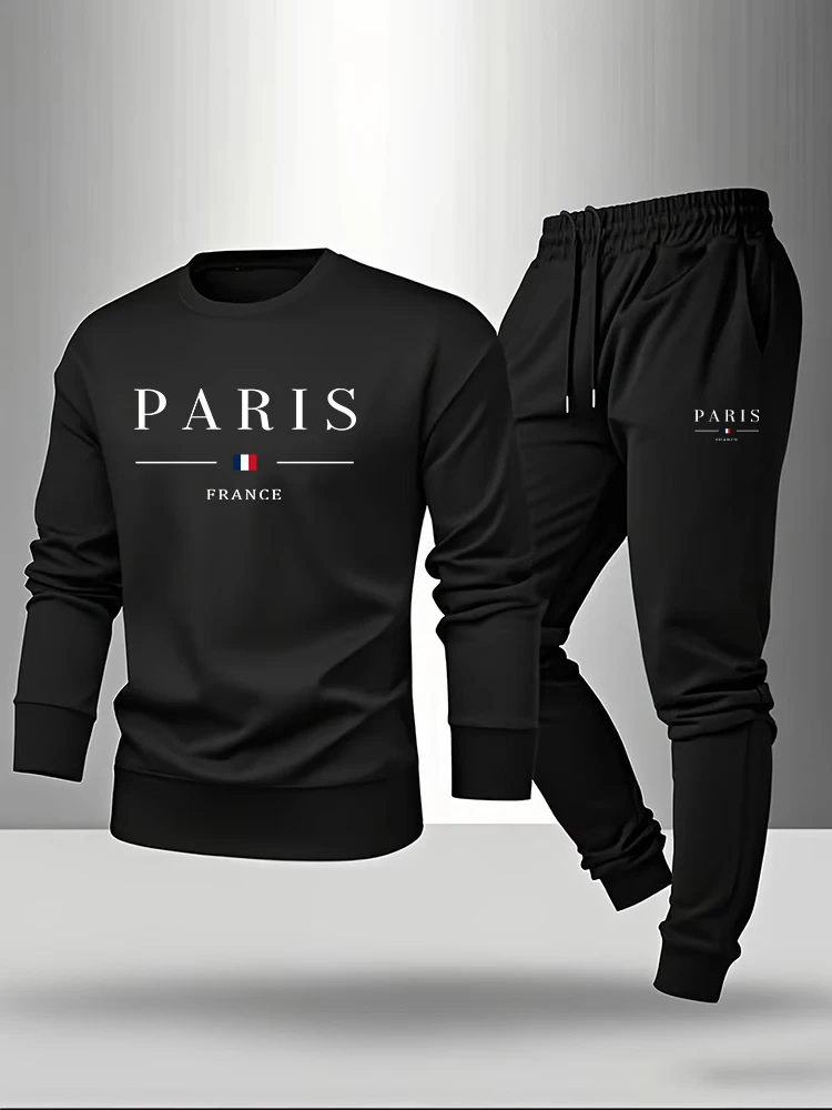 Paris Print Men's Set Pullover - Men'S Fashion Hoodies recensione e prezzo