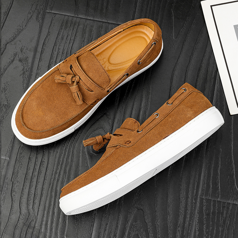 Classic Men's Suede Leather Ta - Suede Loafers Men recensione e prezzo