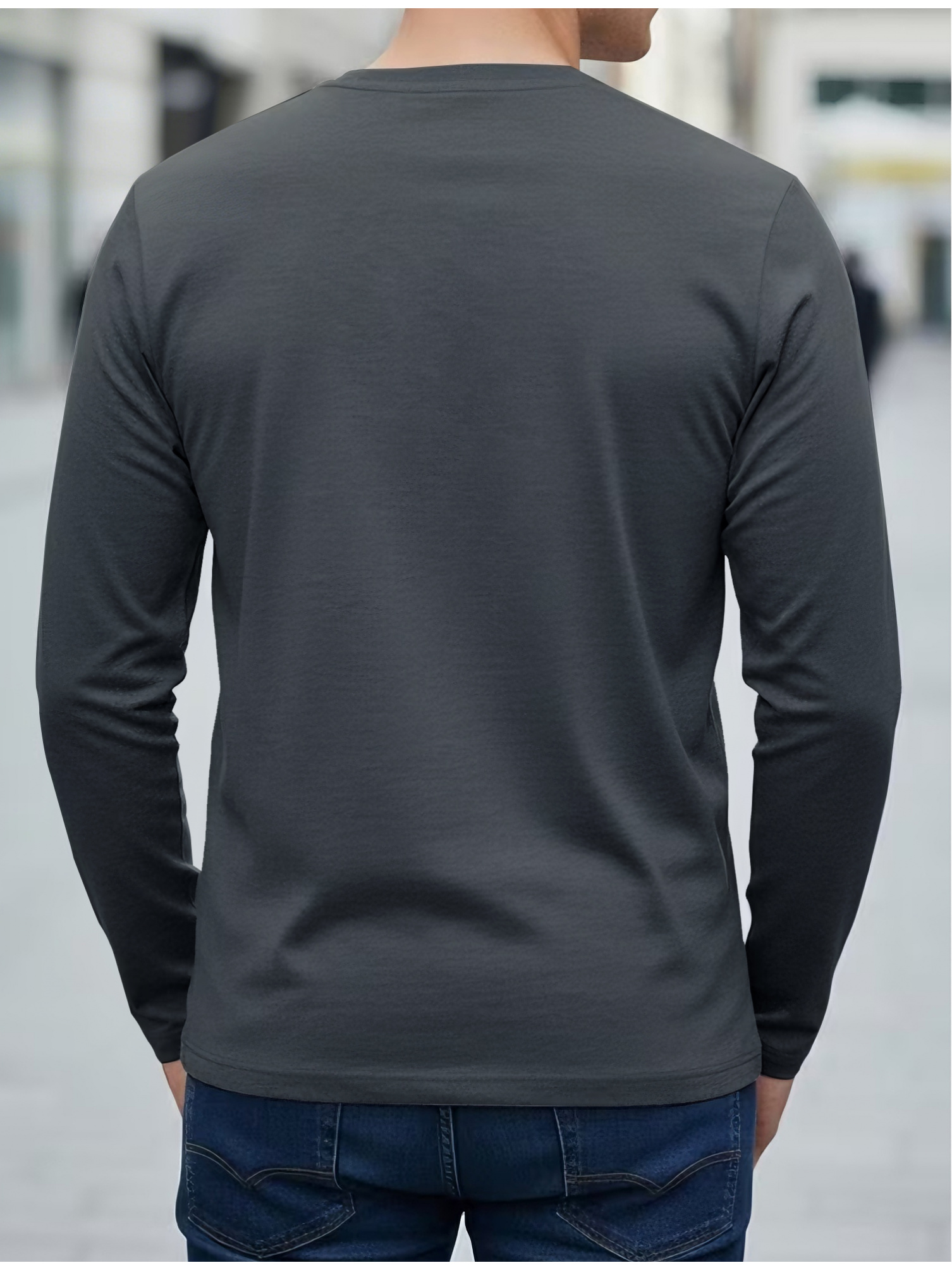 100% pure cotton men's long sl - Men Fashion Upper recensione e prezzo