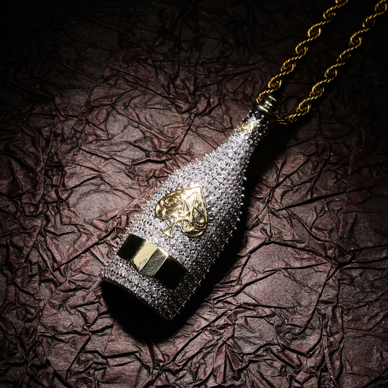 TOPGRILLZ Big Wine Bottle Neck - Fashion Men Vogue recensione e prezzo