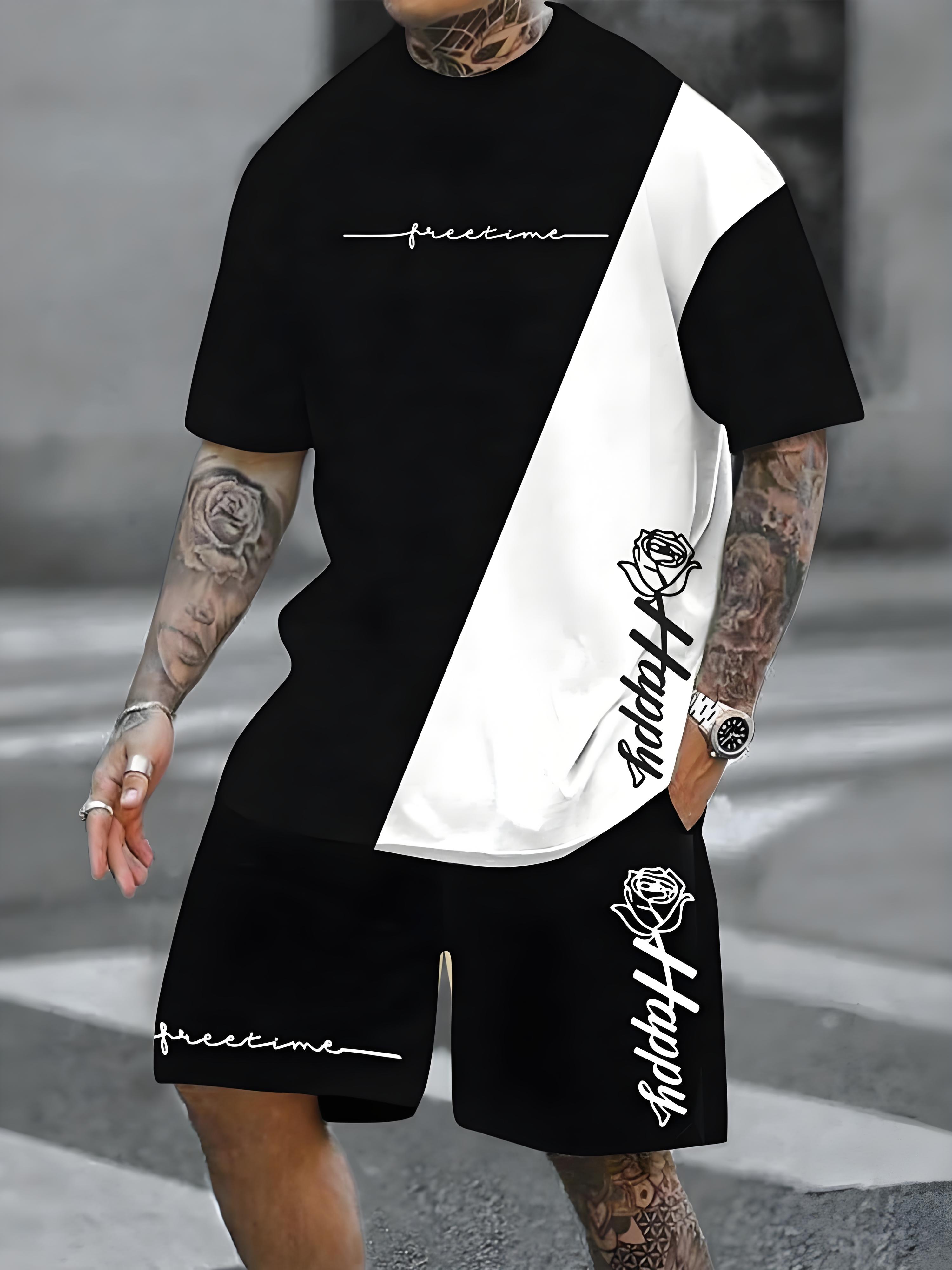 New Plus Size Men's T-shirt An - Quality Men'S Fashion recensione e prezzo