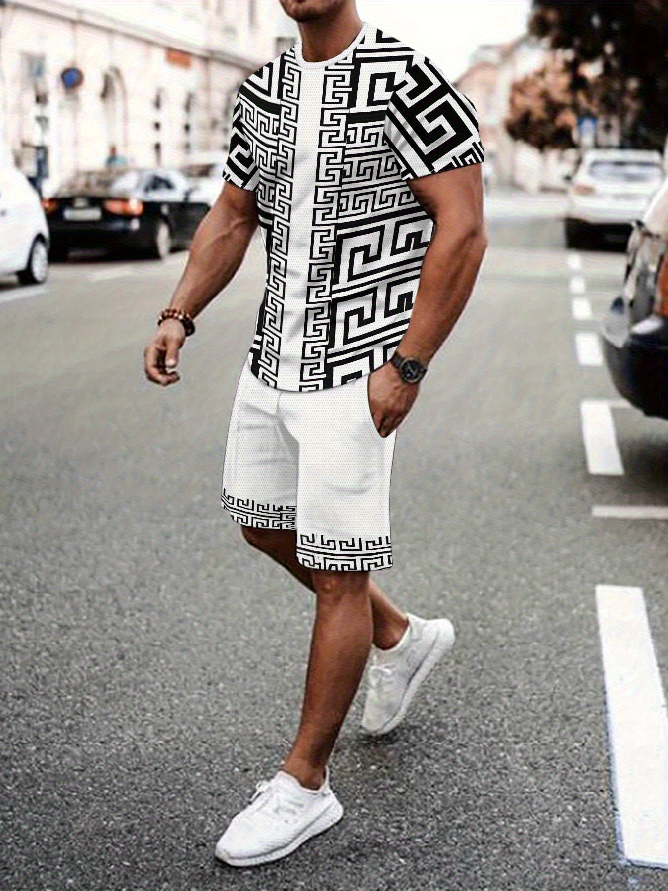New Plus Size Men's T-shirt An - Quality Men'S Fashion recensione e prezzo